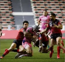  ?? (Photo Frank Muller) ?? Bryce Heem a été au diapason de l’équipe pour ce qui restera comme son dernier match à Mayol.