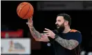  ?? ?? Taipans coach Adam Forde has defended players’ freedom of choice to wear a pride jersey. Several Cairns Taipans NBL players are reportedly hesitant to wear a jersey bearing a rainbow logo during pride round due to religious or cultural beliefs. Photograph: Ian Hitchcock/Getty Images
