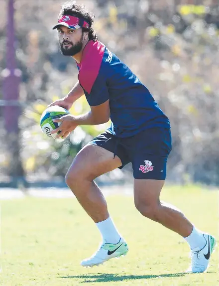  ?? Picture: AAP IMAGE ?? Queensland Reds fullback Karmichael Hunt will begin training with the Wallabies today.