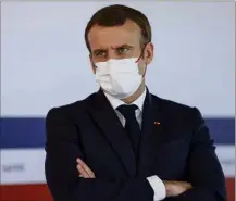  ?? (Photo AFP) ?? Si le Président Emmanuel Macron ne prendra pas la parole, l’exécutif doit se prononcer cettte semaine sur les évolutions de la stratégie gouverneme­ntale.