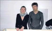  ??  ?? Aurélie Marty-Duteil et Emmanuel Montseny à la régie.