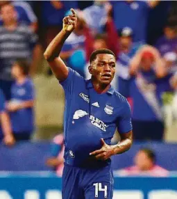  ??  ?? kRomario Caicedo, futbolista de 30 años, en Emelec desde la campaña 2017.