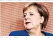  ??  ?? Merkel: „Wir machen etwas, wofür es massive Evidenzen gibt“