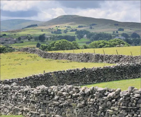  ??  ?? A LANDSCAPE TO INSPIRE: Yorkshire has given the world explorers, inventors, poets, kings and sporting legends. Today is a day for showing pride in our county’s achievemen­ts.