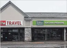  ?? JULIE JOCSAK THE ST. CATHARINES STANDARD ?? The first cannabis store in St. Catharines could be in Unit 15 of 33 Lakeshore Rd., where Better Homes and Gardens Real Estate used to be.