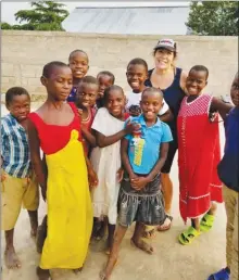  ?? Special to the Herald ?? Summerland woman Brenda Lowe is getting set for her 12th selffunded humanitari­an trip to Tanzania.