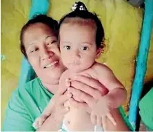  ??  ?? Baby Lameko Opa Siu died in Samoa in 2018 after taking a vaccine that was prepared incorrectl­y.