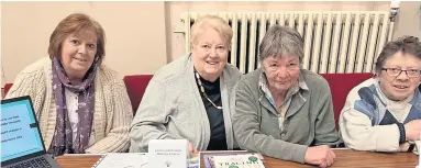  ?? ?? Research Babette Kenyon, Wilma Philip, Maureen Smith and Annette Stewart from Blairgowri­e,Rattray and District Genealogy Centre