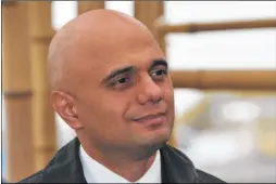  ??  ?? Sajid Javid has pledged to work closely with local government
