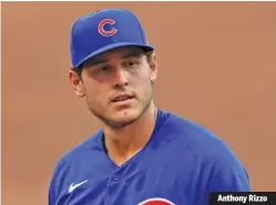  ??  ?? Anthony Rizzo