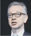  ??  ?? 0 Michael Gove to address two Holyrood committees