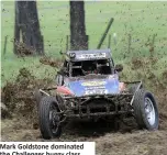  ??  ?? Mark Goldstone dominated the Challenger buggy class