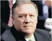  ?? MIKE POMPEO | Reuters ??