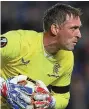  ?? ?? LIVING LEGEND Gers keeper Allan Mcgregor