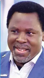  ?? ?? Late TB Joshua