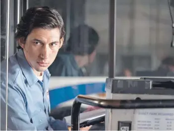  ?? FOTO: IMDB. ?? ►► Adam Driver es el conductor de bus de Paterson, de Jim Jarmusch.