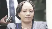 ??  ?? Zimbabwe Electoral Commission (Zec) chairperso­n Justice Priscilla Chigumba