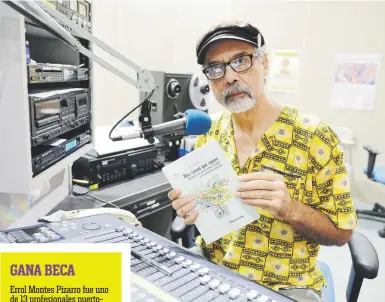  ?? Luis.alcala@gfrmedia.com ?? El profesor anima “Rumba africana”, los martes a las 1:00 p.m. y los sábados a las 4:00 p.m. por Radio Universida­d.