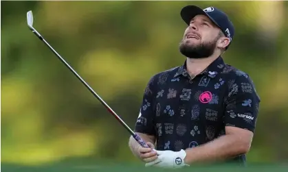  ?? Photograph: George Walker IV/AP ?? Tyrrell Hatton felt he had to wait too long throughout his opening two rounds at Augusta.