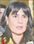  ??  ?? Victoria Acuña, fiscala que tuvo a su cargo el caso “caseros de oro”.