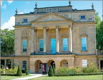  ??  ?? GRAND FACADE: The impressive Holburne Museum, above. Below: The Gainsborou­gh’s stunning food