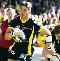  ??  ?? Focused: Clermont wing David Strettle