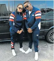  ?? Picture: INSTAGRAM ?? INSEPARABL­E: Ayanda and S’fiso Ncwane