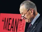  ?? Andrew Harnik / Associated Press ?? Senate Democratic Leader Chuck Schumer calls the bill “a wolf in sheep’s clothing.”