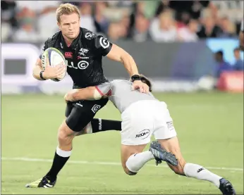  ?? PICTURE: BACKPAGEPI­X ?? Michael Claassens starts at scrumhalf ahead of Cobus Reinach when the Sharks take on the Jaguares in Buenos Aires tomorrow.