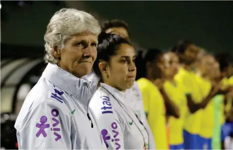  ?? FOTO: NELSON ANTOINE/AP ?? Pia Sundhages Brasilien har hittills vunnit tio av elva spelade landskampe­r.