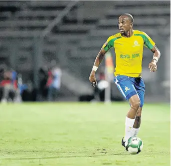  ?? VELI NHLAPO / ?? Mamelodi Sundowns’ midfielder Tiyani Mabunda is currently nursing an injury.