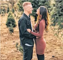  ??  ?? Nick Linkletter and his girlfriend, Shelby Murphy, won't be able to spend Christmas with their family in P.E.I. this year. COVID-19 means they'll spend their first Christmas away from home in B.C., where they now reside.