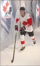  ?? The Canadian Press ?? Hockey Canada unveiled its Olympic jersey during an event in Toronto this past week.