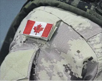  ?? LARS HAGBERG THE CANADIAN PRESS ?? A court has found that the Canadian Forces’ process of trying service members for serious civil crimes violates their Charter rights.