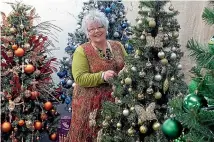  ?? CAROLINE BROWN/STUFF ?? Jenny Greener has been running Granny’s Christmas Grotto in Marton for more then 20 years.