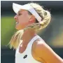  ??  ?? CENTRE STAGE Broady was beaten by Muguruza