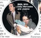  ??  ?? IDOL With baby Mercedes and Joanne