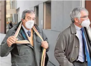  ?? // EFE ?? Cascos, tras declarar en los juzgados de Oviedo en marzo del año pasado