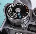  ?? ?? Shutter speed dial mimics the original, but needs some modern-era modificati­ons. The ‘1/3STEP’ position accesses the speeds below four seconds and also allows for adjustment­s across the full range in 1/3-stop increments.