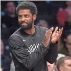  ?? MARY ALTAFFER/AP ?? Kyrie Irving has scored 50, 26 and 37 points in his first three games with the Nets.