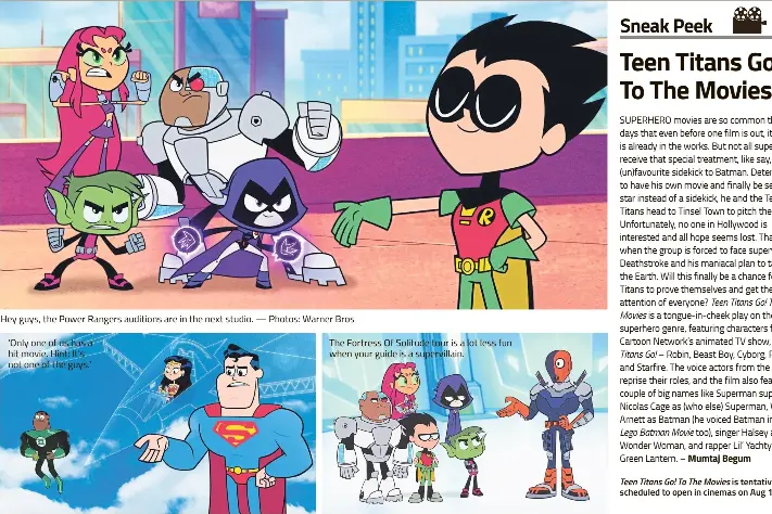 Teen Titans Go To The Movies Pressreader