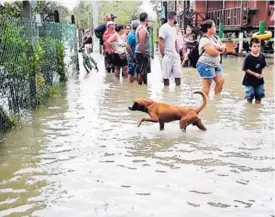  ?? REINER MONTERO ?? En algunas comunidade­s del Caribe siguen sin agua.