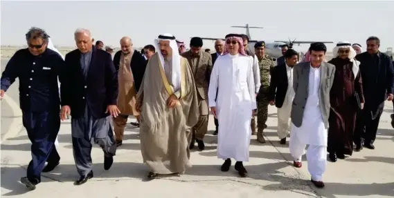  ?? A Saudi technical team, including Energy Minister Khalid Al-Falih, has visited Gwadar twice in recent months to examine the site for the refinery. ??