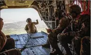  ??  ?? American military personnel in Afghanista­n last September. If the U.S. side accepts the Taliban’s offer, it could amount to the most significan­t developmen­t in the yearlong negotiatio­ns.