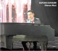  ??  ?? SUFIAN SUHAIMI (Harus Aku)