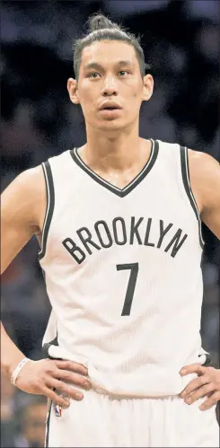  ?? Anthony Causi ?? GOING SOMEWHERE? Jeremy Lin’s name has surfaced in a possible trade that temporaril­y would bring Carmelo Anthony to the Nets, but there are many hurdles to the deal.