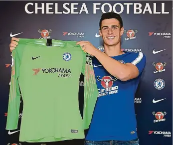  ?? Foto: Getty ?? Z Bilbaa do Chelsea Na odchodu z londýnskéh­o klubu do Realu byl Courtois, proto musela Chelsea za rychlou náhradu, Španěla Kepu Arrizabala­gu, zaplatit 72 milionů liber, rekordní sumu, kterou kdy brankář stál.