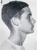  ?? BIBLIOASIS ?? Matthew Lamb, then 18, in his mugshot from 1966 after he shot and killed two random strangers on a Windsor street.