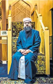  ??  ?? Stemming the tide: Manchester Imam Irfan Chishti