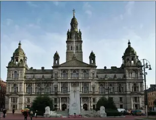  ??  ?? Glasgow City Council has already assumed responsibi­lity for new issues